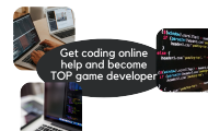 Find your online coding helper to become game developer